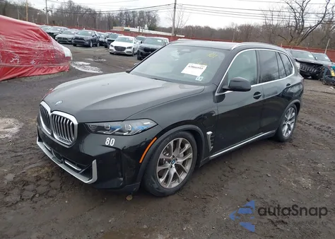 2025 BMW X5 Phev xDrive50E z USA, uszkodzony, nr VIN 5UX43EU00S9Y71526